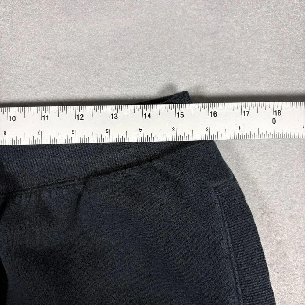 Puma Men’s Black Fleece Sweatpants Size Large Athletic Joggers Logo